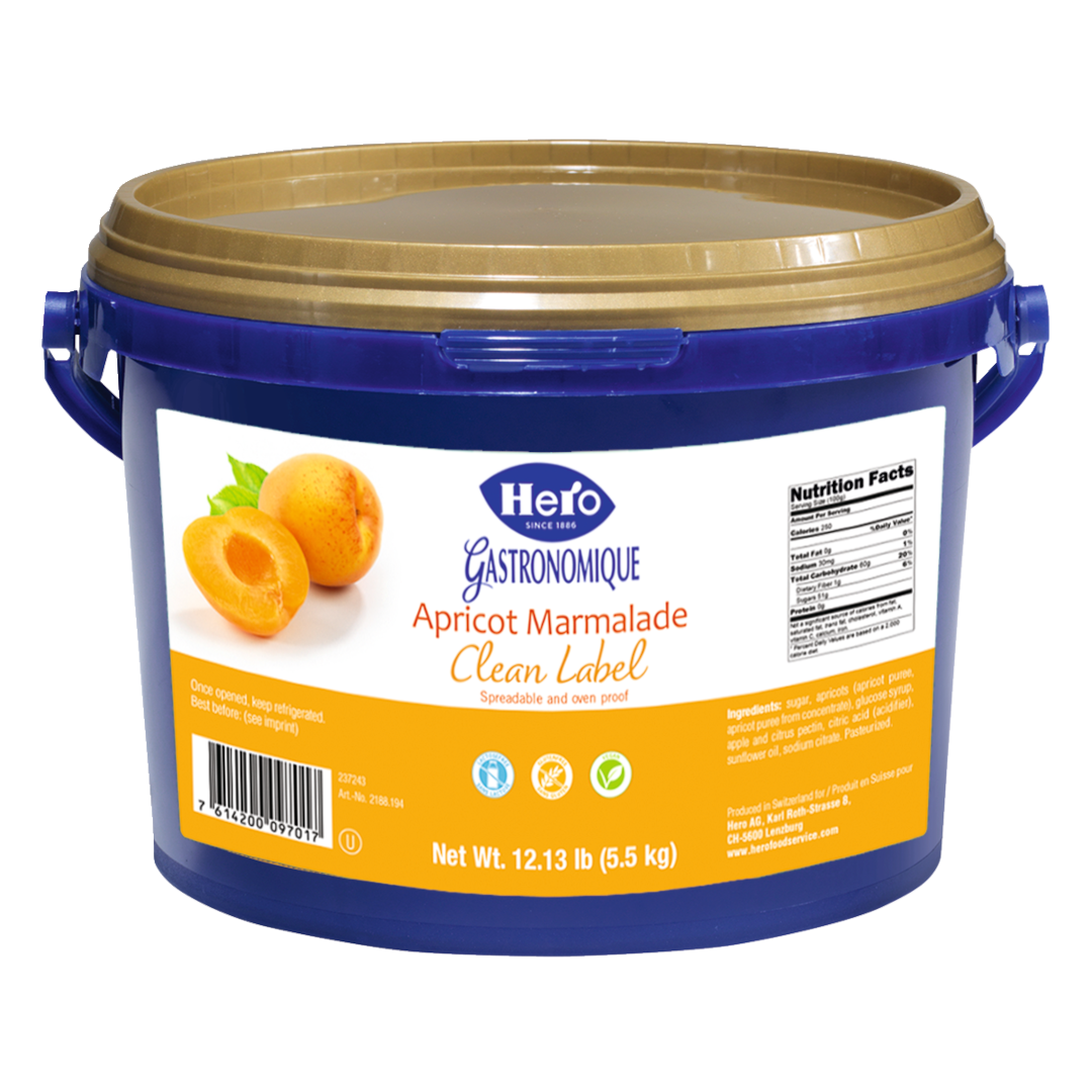 Apricot Marmalade Clean Label